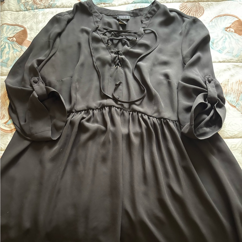 Torrid Black blouse